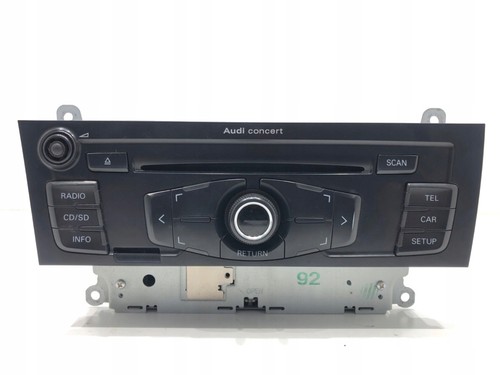 Radio audi 8t1035186b - radio, a4