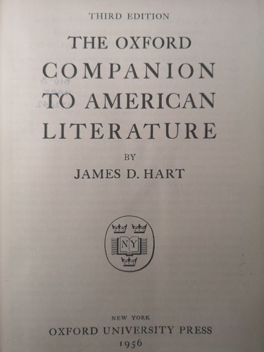 The oxford companion - companion, to