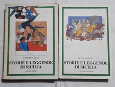 Luigi Natoli - Storie e Leggende di Sicilia - 2 Vol. Primo e Secondo - Flaccovio