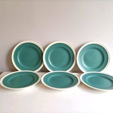 GIOVANNI GARIBOLDI RICHARD GINORI S CRISTOFORO MILANO ANNI 40 - 6 PIATTI FRUTTA 