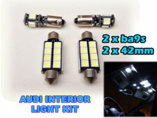 LUCE MAPPA TETTO INTERNO AUDI BA9S 42mm AUDI A3 A4 A6 Q7 RS4 A5 TDI SLINE S3
