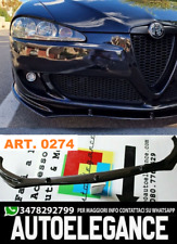 ALFA ROMEO 147 05-10 FACELIFT SPLITTER SPOILER SOTTO PARAURTI ANTERIORE ABS