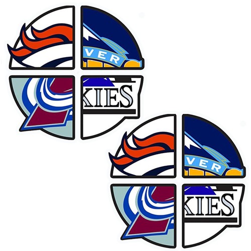 Decalcomanie denver sports - decalcomanie,