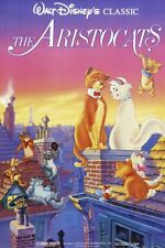 Poster Manifesto Locandina Cinema StampA Vintage  Film Walt Disney Aristogatti
