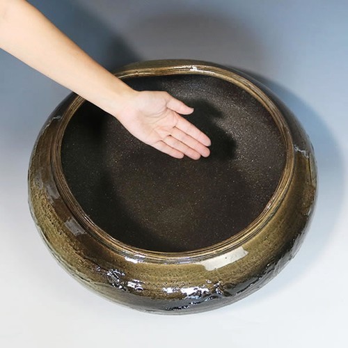 Bacino acqua shigaraki ware - bacino, d'acqua