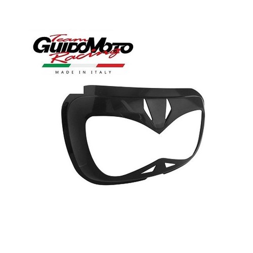 Cornice nera fanale anteriore - nera,