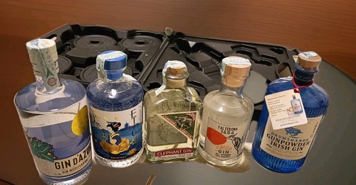Bottiglie gin miste - gin,