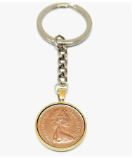 Portachiavi Moneta One Pence
