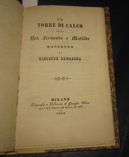 1856 giuseppe bonacina - bonacina, la