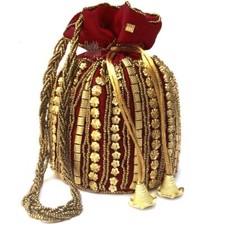 Nuova borsa mano potli - a,