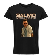 T-shirt SALMO World Tour 2025, LEBONSKI, Live Tour 2025, musica, concerti Unisex