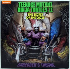 TMNT Tortues Ninja - NECA - 1991 Movie Shredder's Throne "The Secret of the Ooze