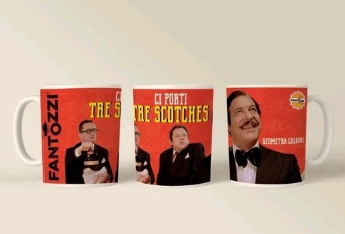 Fantozzi mug porti tre - mug, ci