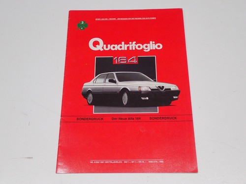 Alfa romeo 164 quadrifoglio - romeo,