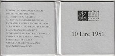 EDITALIA  LINGOTTINI 10 LIRE