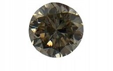 LIGHT BROWN DIAMOND Round