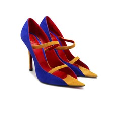 CQ CUSTOM ITALY PEEP TOE PUMPS