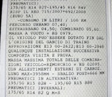 4 cerchi acciaio R15 ford fiesta