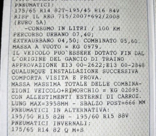 Cerchi acciaio r15 ford - 4,
