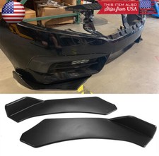 Black Front Bumper Lip Spoiler