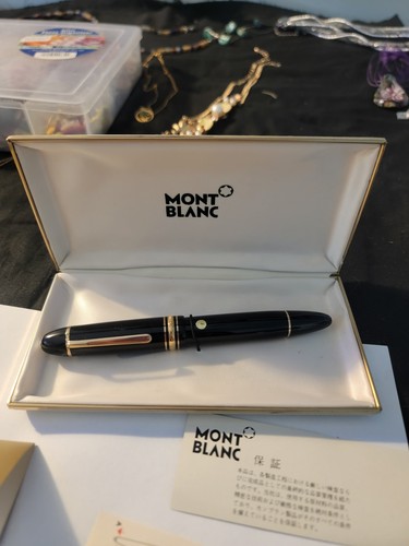 Penna stilografica mont - penna, blanc