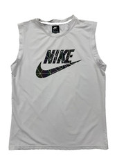 Canotta Nike Dri-Fit bianca da