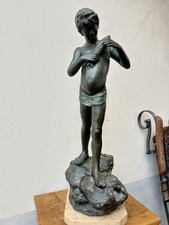 STATUA IN FUSIONE DI BRONZO -
