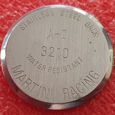 fondello cassa orologio Martini Racing A-I 3210 Ø  mm case back stainless steel