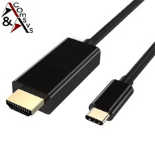 Cavo adattatore 1,8 m USB tipo C HDMI 1080p HDTV 4K per PC MacBook Pro Huawei Samsung