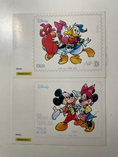 2020 Cartoline Paperino e Paperina Topolino e Minnie San Valentino Annullo Terni