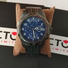 SECTOR  NO LIMIT Orologio Crono Bracciale Acciaio  Blu Sub 100m usato ottimo