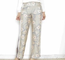 Pantaloni a palazzo in raso di