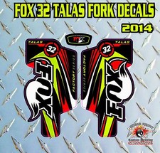 Fox 32 FORCELLA Adesivi Talas