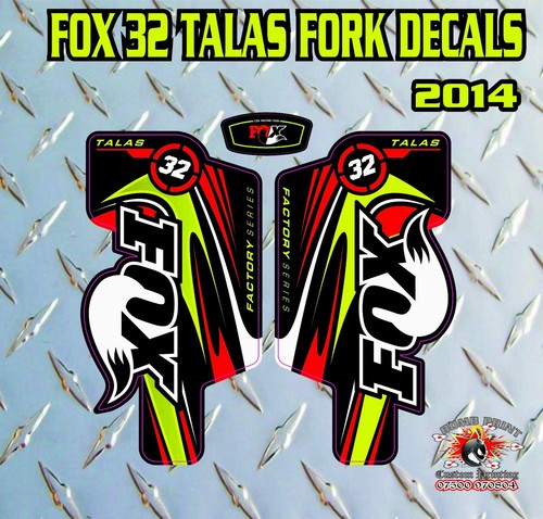 Fox forcella talas adesivi - fox, 32