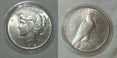 Peace dollar dollaro della - dollar, (dollaro