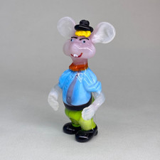 TOPO GIGIO SCULTURA VETRO