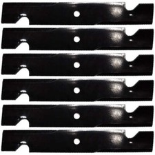 6 pezzi lame per tosaerba