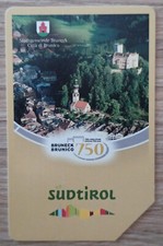 Scheda telefonica usata