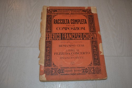Chopin pezzi concerto per - da,