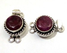 1 PC Rubino Scatola Molletta 2