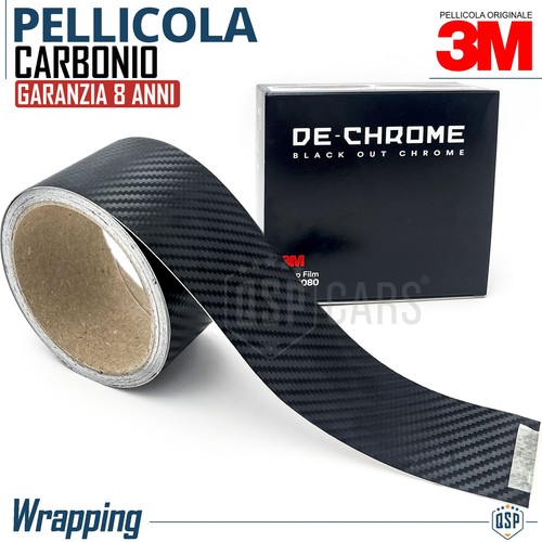 Pellicola carbonio nero - 3m,