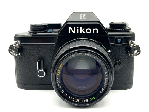 Nikon soligor 200mm - nikon, em