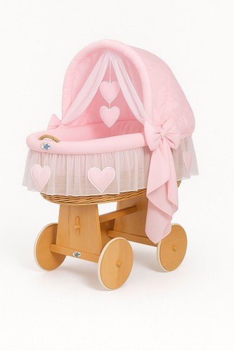 Culla vimini amelia - vimini, con