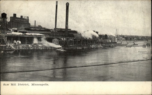 Minneapolis minnesota saw mill - minneapolis,