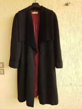 Cappotto nero Mariella Burani in Lana. Taglia 44 - 46