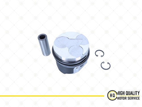 Piston with rings for - 0.50,