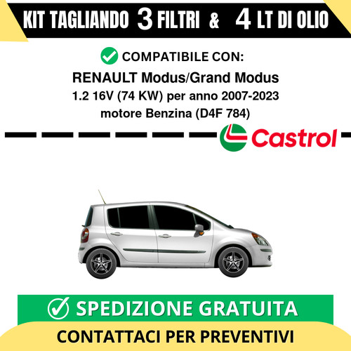 Tagliando per renault - per,