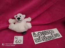 TRUDI:PELUCHES SWEET N 60 ORSO POLARE (TEDDY BEAR) SEDUTO  , MADE IN ITALY 