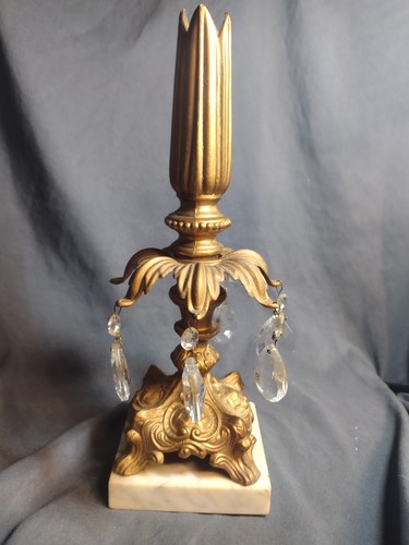 Candelabro prisma ottone