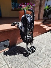 REGALO passeggino singolo usato in buono stato e due seggiolini bimbo bicicletta